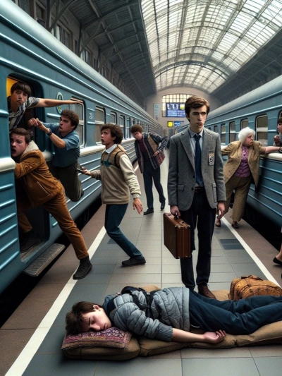 Поезд до чертовой линии - Адам Горский